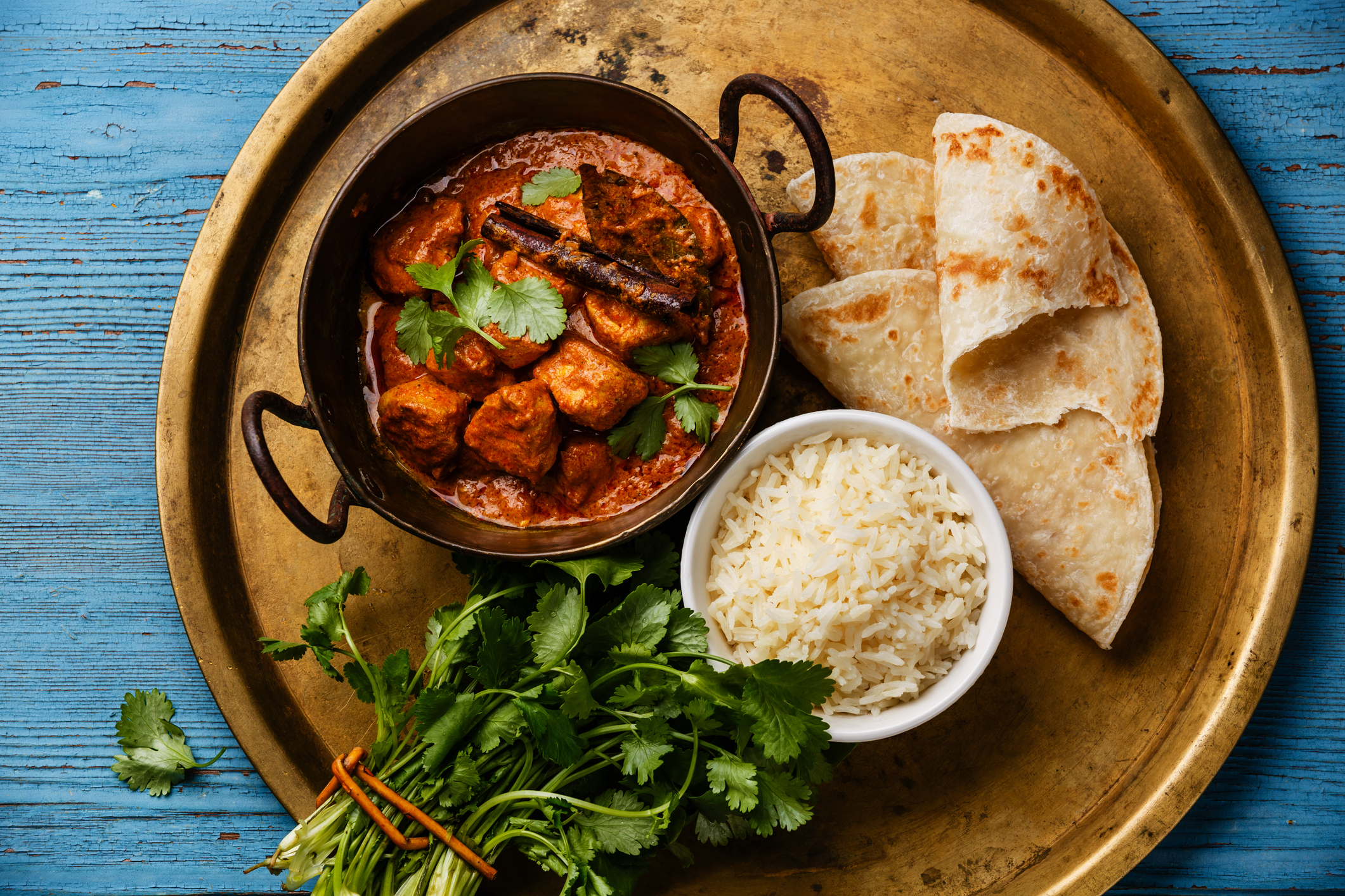 Chicken tikka masala spicy curry